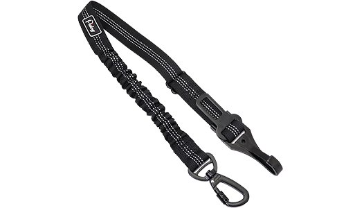 Laisse pour Chien avec Ceinture de sécurité pour Chien Laisse de sécurité réfléchissante noire pour chien, 55-65 cm, sangles ajustables, matériau réfléchissant très visible.