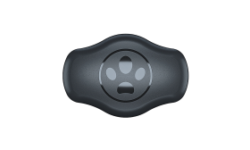 AirTag Protective Cover for Dog Collar AirTag protective cover with a paw print design, universal fit for dog collars, designed to securely hold AirTags.