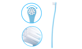 Gentle Clean Dental Toothbrush for Dogs and Cats with Soft Nylon Bristles Gentle Clean Dental Toothbrush for Dogs and Cats with Soft Nylon Bristles