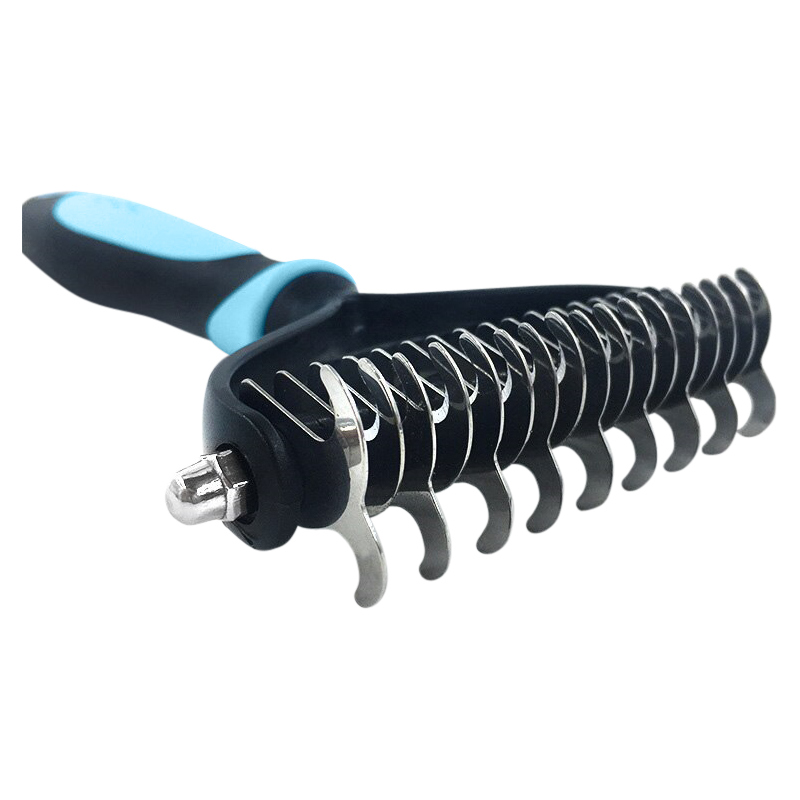 Pet Dematting Rake Comb Dogidtags.ca